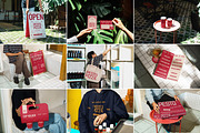 Pizza & Coffee Shop Mockups, a Product Mockup by Vitora Mockup (Thumbnail 1 of 15)