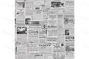 Newspapers seamless patterns set, a Pattern Graphic by Bubert Art (Thumbnail 11 of 14)