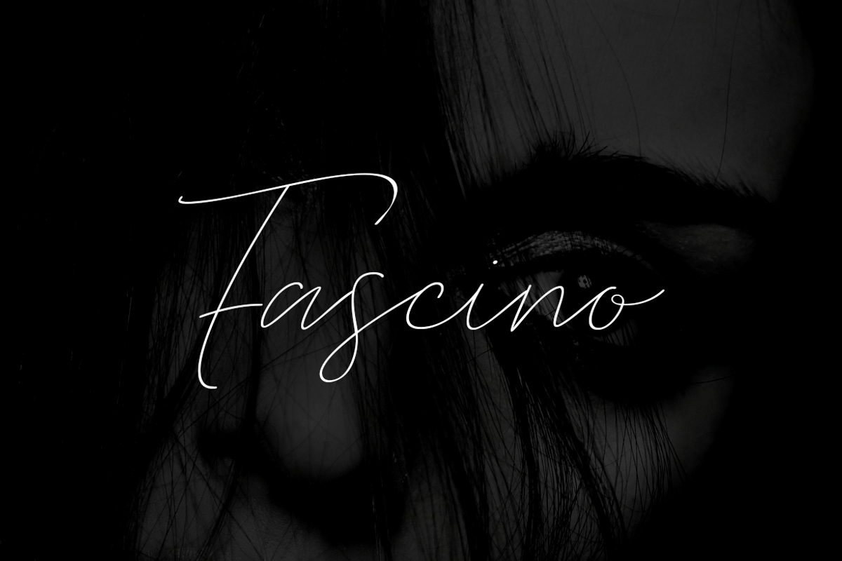 FASCINO - Handmade Luxury Font