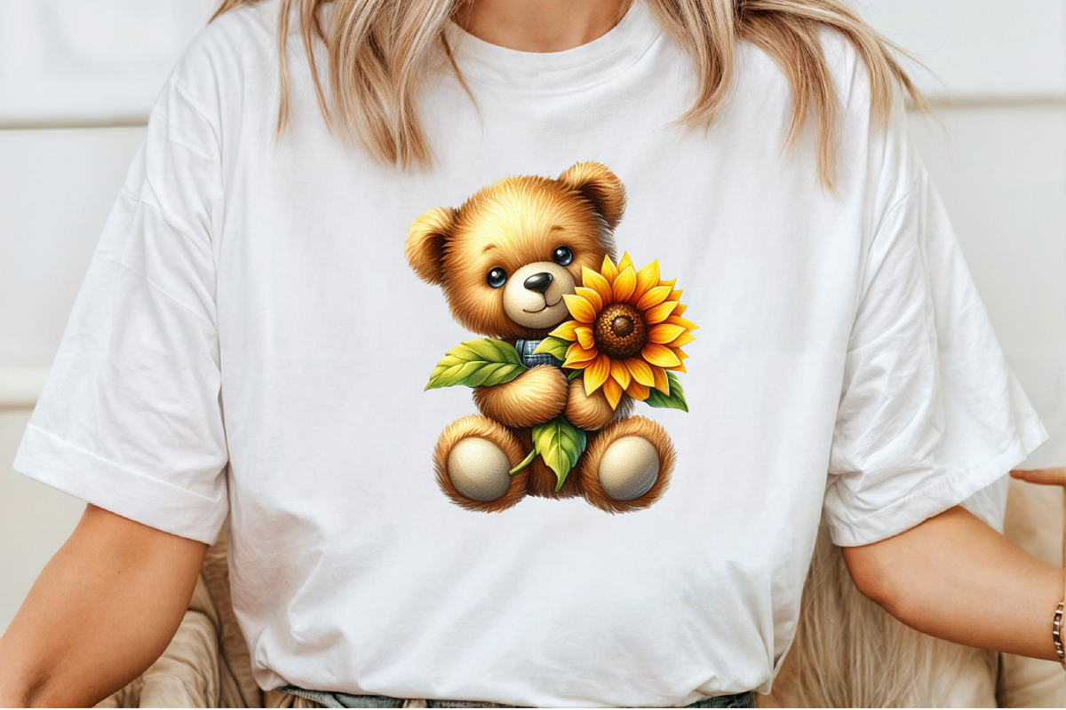 Teddy Bear Clipart, an Illustration by Pixels.Craft (Photo 6 of 7)