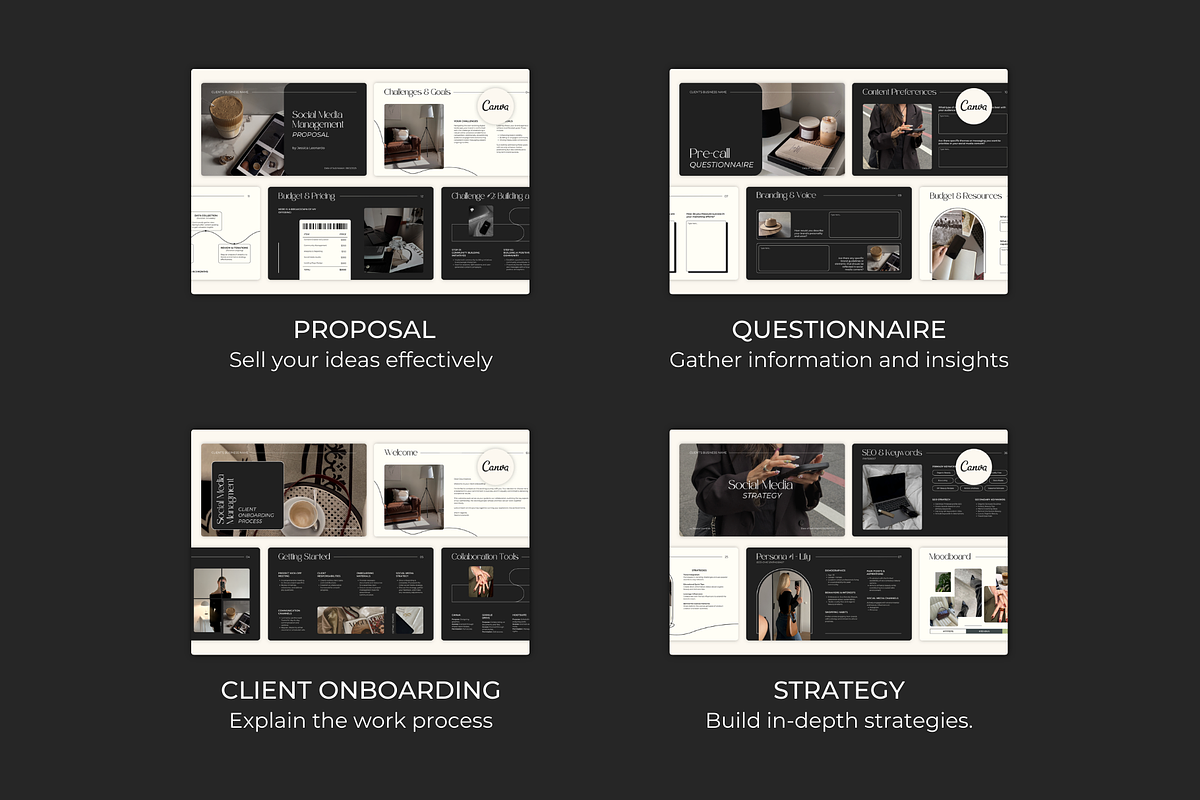 Ultimate Social Media Manager Bundle, a Marketing Template by Meraki Templates (Photo 10 of 12)