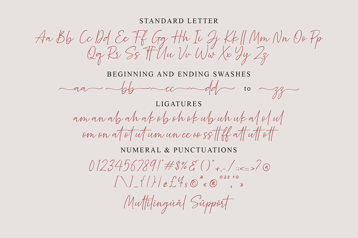 La Modesta, a Script Font by MJB Letters (Photo 10 of 10)