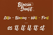 Blessin Sunlit – Clean Brush, a Handwritten Font by Gassstype (Thumbnail 7 of 8)