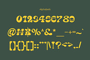 Sydney North Coast Bubble Retro Font, a Serif Font by Muntab_Art (Thumbnail 10 of 10)
