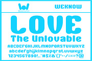 Nice font, a Font by weknow (Thumbnail 5 of 8)