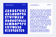 Bavolen - Bubble Graffiti Font, a Font by Indotype Foundry (Thumbnail 4 of 10)