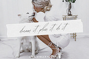 Love, Stella | Feminine Duo, a Sans Serif Font by Jen Wagner Co (Thumbnail 7 of 10)