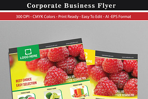 Modern Food Menu Flyer