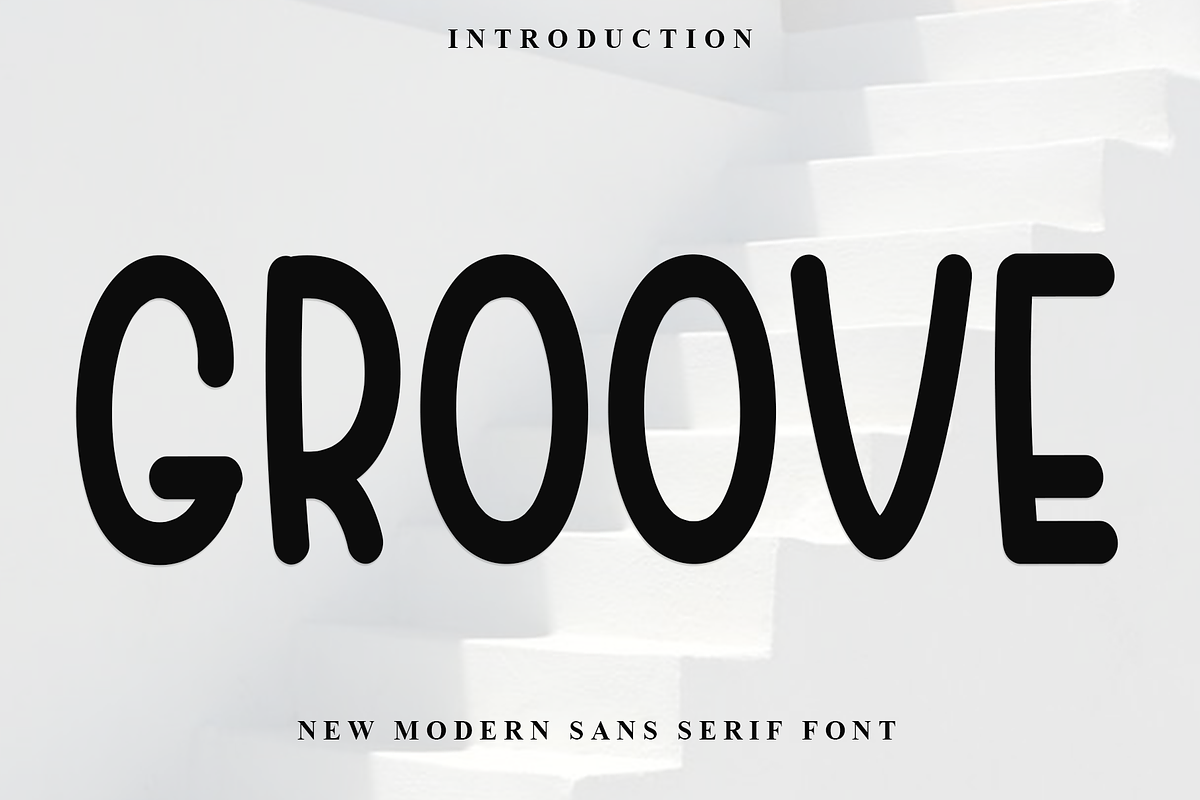 Groove, a Sans Serif Font by FreshTypeINK (Photo 1 of 7)