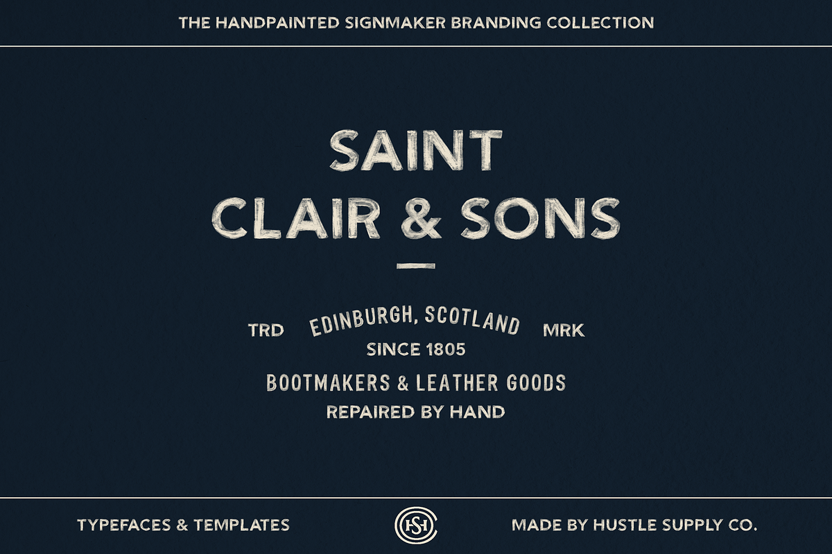 The Handpainted Signmaker Collection, a Handwritten Font by Hustle Supply Co. (Photo 4 of 16)