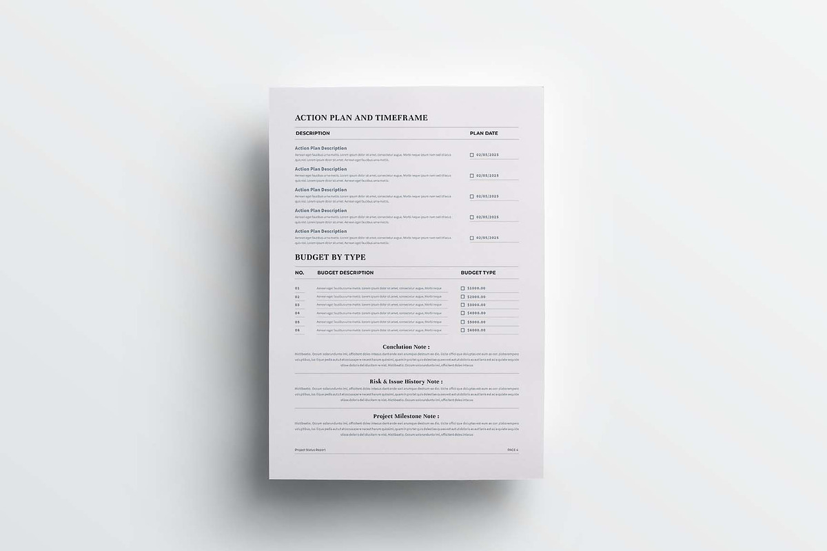 Marketing Plan | MS Word & Indesign, a Stationery Template by design_hut (Photo 7 of 7)