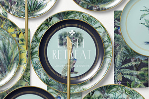 Lush Retreat Prints & Motifs