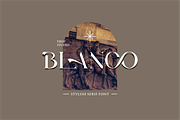 BLANCO - Stylish Serif Font, a Serif Font by Vroz Studio (Thumbnail 1 of 5)