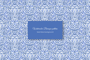 Seamless Watercolor background
