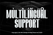 Aircore - A Modern Condensed Sans, a Sans Serif Font by Marvadesign (Thumbnail 5 of 7)