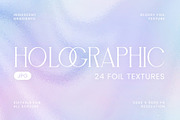 Holographic Foil Paper Textures, a Texture Graphic by Aurora Graphics (Thumbnail 1 of 5)