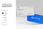 Floating Modern Business Card Mockup, an Advertising Mockup by graphypix (Thumbnail 2 of 4)
