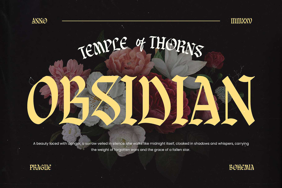 Braveson - Blackletter Style, a Blackletter Font by Arterfak Project (Photo 3 of 15)
