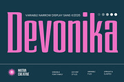 Devonika, a Font by Matra Creative (Thumbnail 1 of 15)