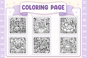 Fairy Magic Coloring Book, a Decorative Illustration by HueNestify (Thumbnail 2 of 4)