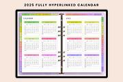 2025 All-in-one Digital Planner, a Stationery Template by Designmela01 (Thumbnail 5 of 12)