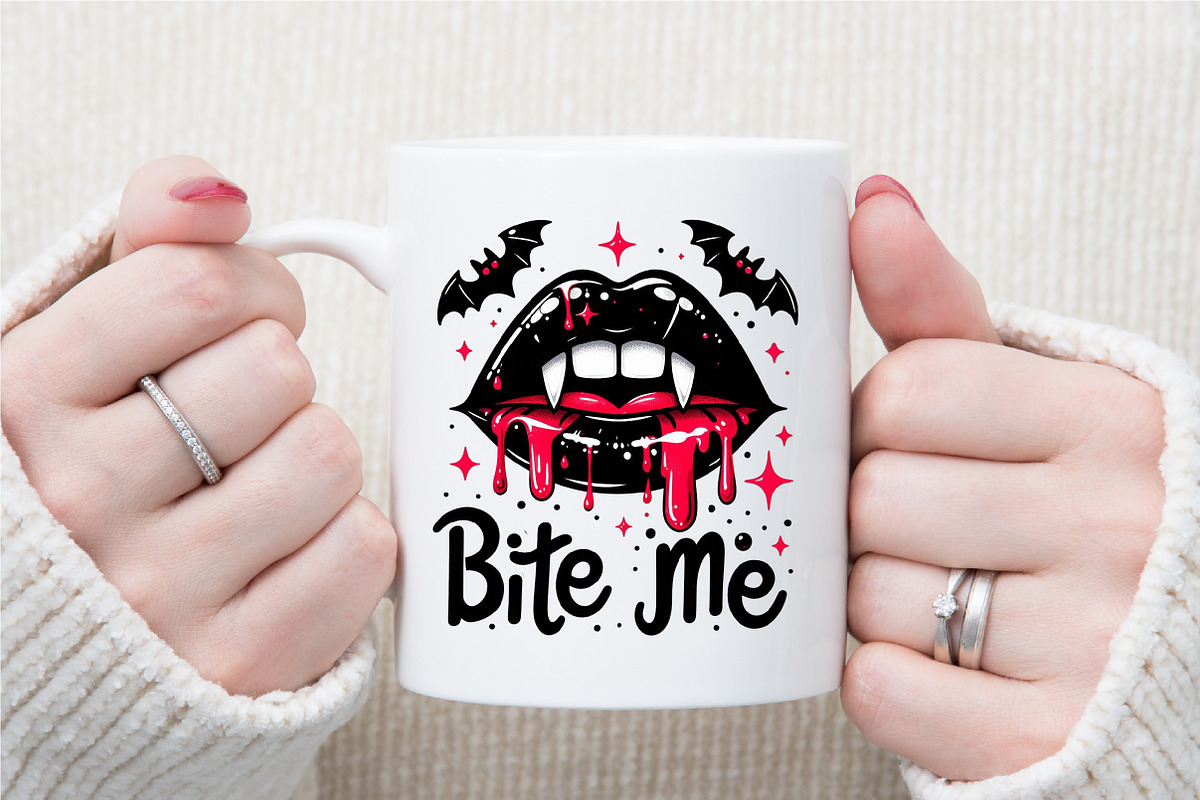 Gothic Halloween Sublimation PNG, an Illustration by Sublimation Artist (Photo 4 of 9)