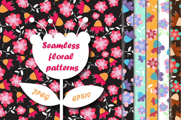 Seamless Floral Patterns