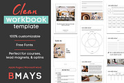 The Clean Workbook Template, a Templates & Theme by BMAYS Design (Thumbnail 2 of 8)