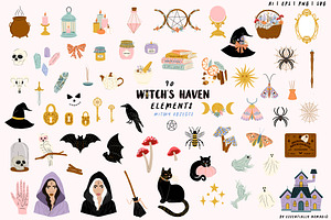 Magical Autumn Clipart Collection