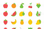 Fruits & Vegetables Flat Multicolor, an Icon by IconBunny (Thumbnail 2 of 2)