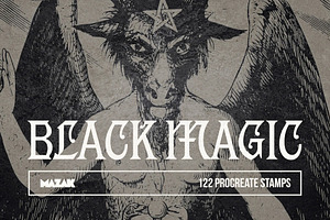 Procreate Black Magic Brushes