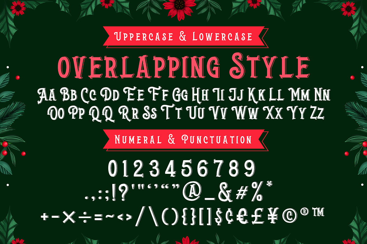 Christmas Gift Font, a Handwritten Font by KengGraphic (Photo 3 of 7)