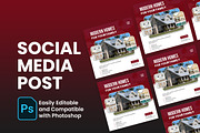 Real Estate Social Media Template, a Social Media Template by designsprout (Thumbnail 2 of 2)
