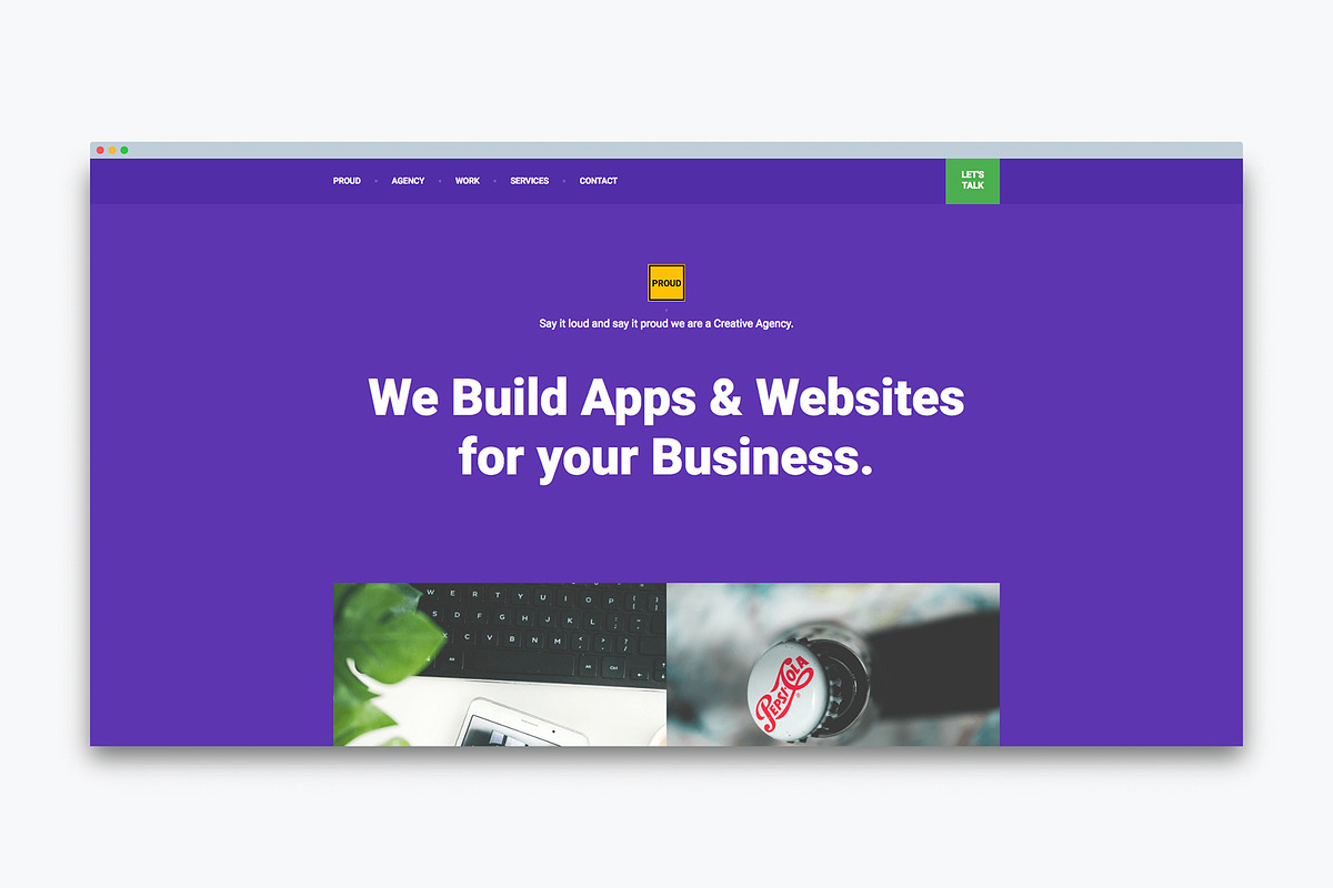 Proud - Creative Agencies, a HTML Template by Storytics (Photo 2 of 7)