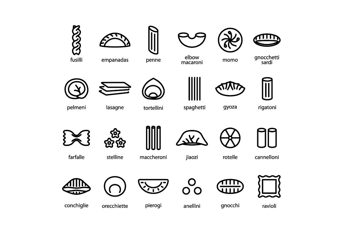 400+ outline FOOD ICONS, an Outline Icon by marusdesign (Photo 24 of 24)