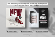 30 Supplements Ad Templates Meta, a Social Media Template by DigiPax (Thumbnail 5 of 10)