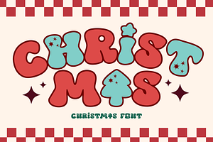 Christmas Is A Cute Christmas Font