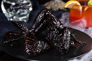 Bat wings (chicken wings), a Holiday Photo by Apolonia