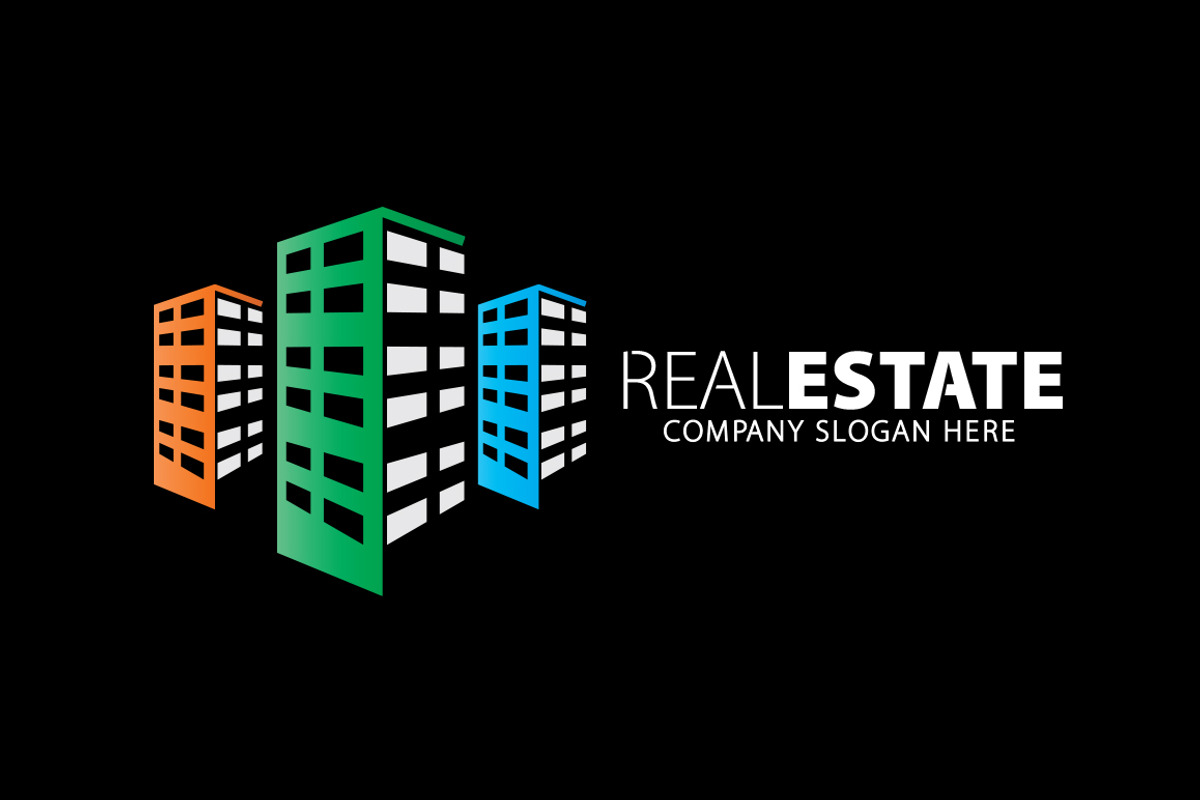 Real Estate-Building Logo, a Branding & Logo Template by Creative Dezing (Photo 2 of 5)