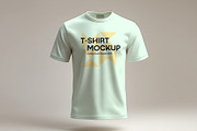 T-Shirt Mockup PSD Template, a Product Mockup by graphypix (Thumbnail 1 of 4)