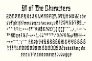 CS Corpse Stamp, a Sans Serif Font by Craft Supply Co. (Thumbnail 8 of 8)