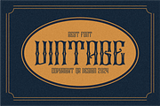 Actions American - Vintage Font, a Blackletter Font by QR Design Studio (Thumbnail 2 of 8)