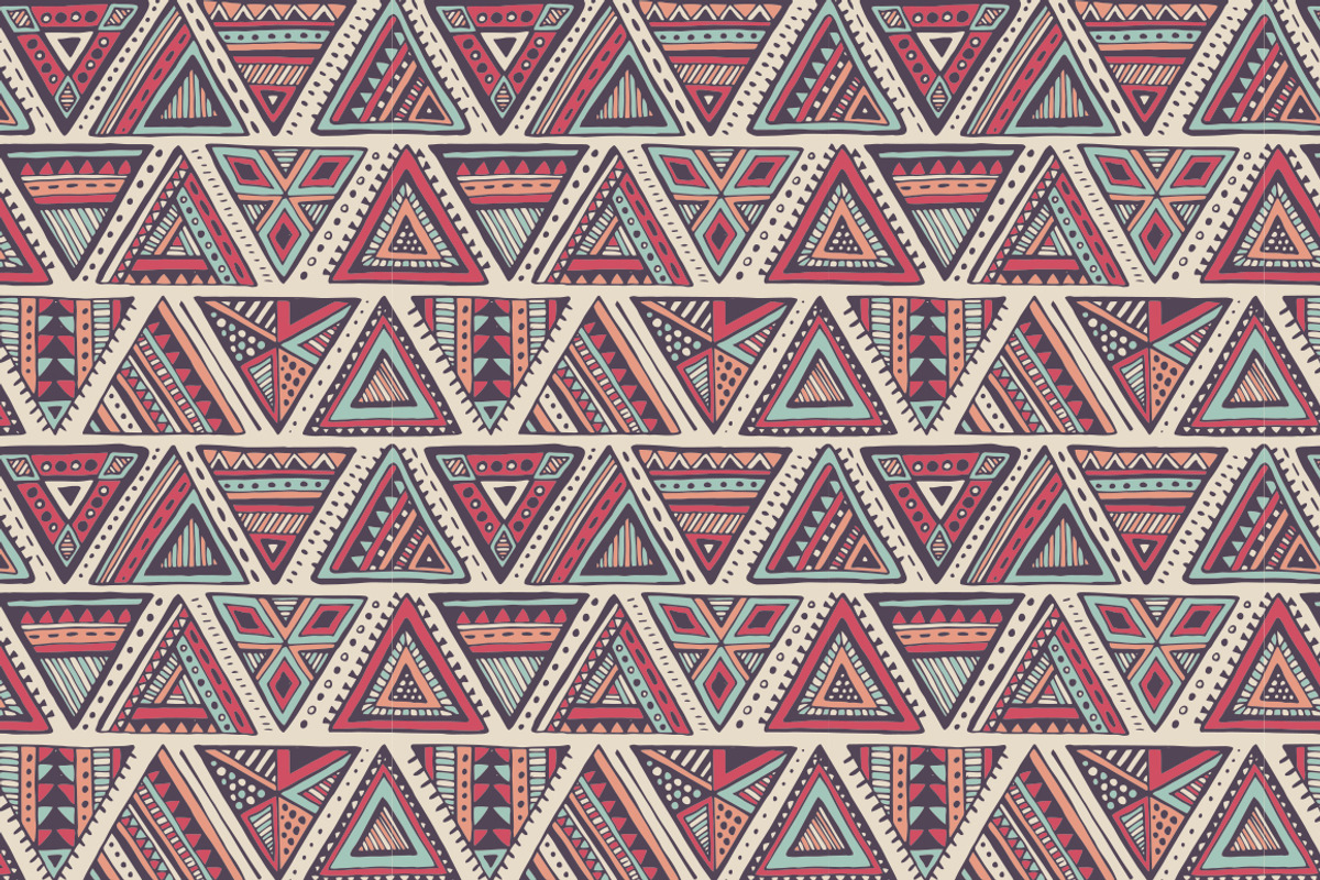 6 ethnic seamless patterns, a Background Graphic by Molly art (Photo 5 of 7)