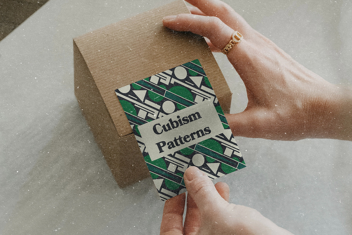 Authentic Cubism Patterns, a Pattern Graphic by bbymedia.store