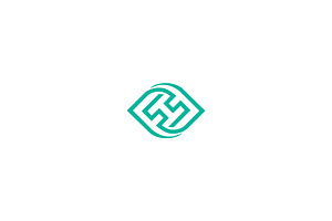 Eco H Logo, a Branding & Logo Template by Creative_Graphic