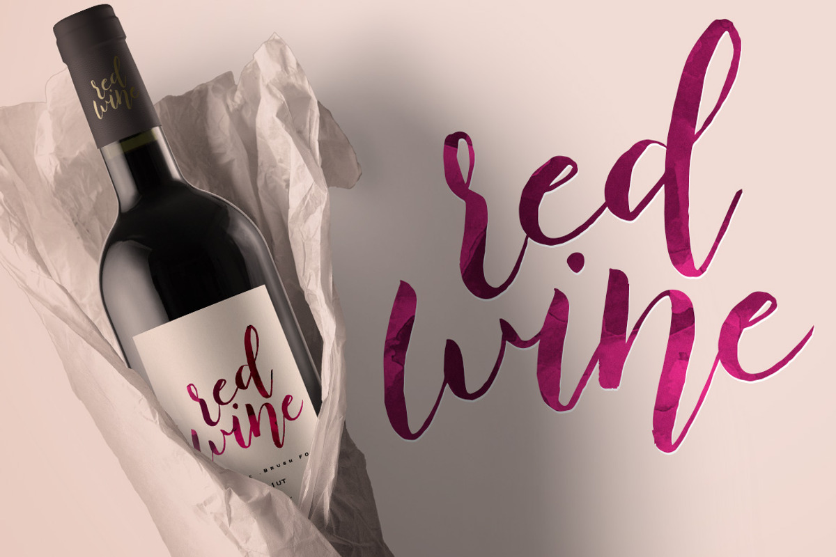 Constance Brush Font Trio preview 2