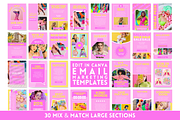 Purple & Yellow Email Templates, an Email Template by SunshineStudioBoutique (Thumbnail 5 of 9)