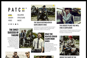 PATCH - A Newspaper-Inspired Theme