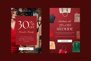 Christmas Holiday Email Templates