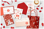 Valentine's Day - graphic collection, a Person Illustration by lokko studio (Thumbnail 2 of 6)
